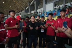 Akan Sambangi Markas FIFA, Erick Thohir Menangis Saat Doa Bersama Skuad Indonesia U-20