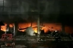 Mall Botania Batam Terbakar, Ratusan Kios dan Toko Hangus