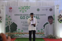 Sandiaga Uno Dorong Santri Lahirkan Konten Islami