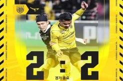 Asnawi Mangkualam Cetak 2 Assist saat Jeonnam Ditahan Imbang Seongnam 2-2