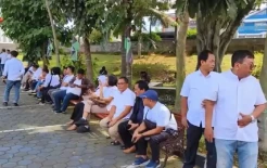Anas Urbaningrum Hari Ini Bebas, Ratusan Loyalis Mendatangi Lapas Sukamiskin