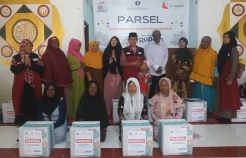 Warga Muslim dan Mualaf di Perbatasan RI - PNG Terima Paket Sembako