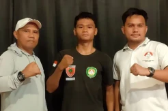 Yoshua Holy Masihor Fokus Pertajam Teknik Jelang Kejuaraan Tinju Dunia Uzbekistan