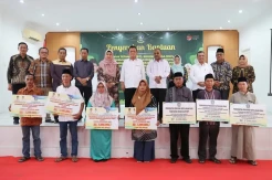 Senyum Semringah 1.085 RT di Karimun, Terima Insentif Jelang Lebaran