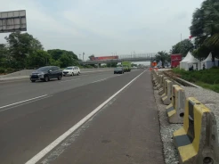 H-4 Lebaran, Arus Mudik di Tol Cikampek Terpantau Ramai Lancar