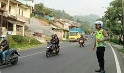 192.450 Kendaraan Melintas di Jalur Nagreg, Didominasi Pemudik Motor