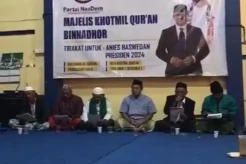 9.999 Pengkhatam Al-Quran di Jawa Timur Tirakat untuk Anies Baswedan