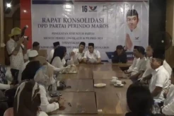 Penuh Semangat di Tengah Puasa Ramadan, Perindo Maros Gelar Konsolidasi