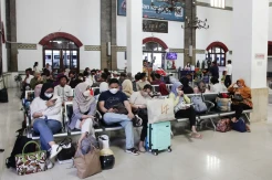 143 Ribu Pemudik KA Tiba di Daop 4 Semarang, Paling Banyak Stasiun Tawang