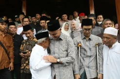 Halal Bihalal Ganjar di Purbalingga Dipenuhi Keluarga Besar Bani Hisyam Kalijaran