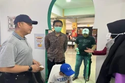 Penderita Iskemia Dapatkan Pertolongan Pertama di Posko Mudik BPJS Kesehatan