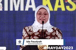 Hari Buruh 2023, Menaker Ida Tekankan Pentingnya Kolaborasi dalam Ketenagakerjaan