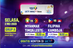 Link Live Streaming SEA Games 2023 di RCTI Plus: Myanmar vs Timor Leste dan Filipina vs Kamboja
