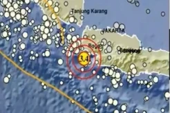 Malam Jumat Legi Gempa Magnitudo 3,4 Guncang Banten