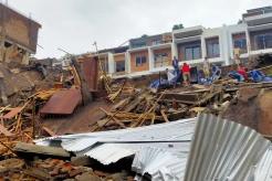 12 Unit Rumah Ambruk, Pengembang Diminta Hentikan Pembangunan Sementara