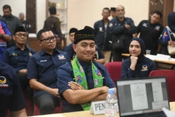Usung Kampanye Sehat, Kader Nasdem DKI Jalan Kaki Daftar Bacaleg ke KPU