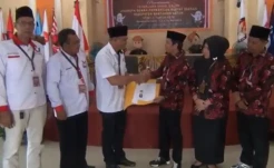 Partai Perindo Banyuasin Serahkan Daftar Bacaleg ke KPUD