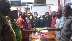 DPD Partai Perindo Intan Jaya Daftarkan 16 Bacaleg ke KPUD