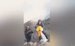 Patung Ganesha di Gunung Bromo Dikabarkan Dicuri, Ternyata Jatuh ke Kawah