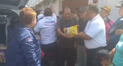 DPW Perindo Sulut Gelar Baksos untuk Sopir Angkot di Terminal Amurang