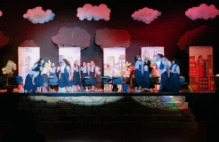 Adaptasi Teknologi AI, Siswa Binus Serpong Bawakan Drama Musikal Timun Mas