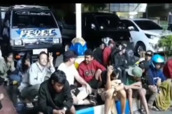 58 Remaja Terjaring Razia Balap Liar, Tanpa Penyesalan saat Digiring Polisi