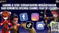 Asyik! Gabung Komunitas Fight of Legends Dapat Uang Tunai