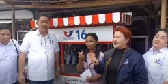 Partai Perindo Sulut Berikan 200 Gerobak untuk Pedagang dan Pelaku UMKM