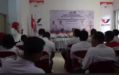 Lantik Bappilu, DPD Partai Perindo Kota Mojokerto Targetkan Raih 3 Kursi DPRD