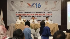 Ini Pesan TGB untuk Kader Saat Hadiri Konsolidasi Partai Perindo Banten