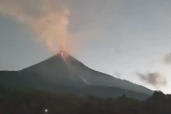 Pergerakan Magma ke Permukaan Masih Terjadi di Perut Gunung Karangetang