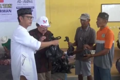 Bacaleg Partai Perindo Oni Suwarman Berkurban Sapi 1 Ton, Daging Dibagikan kepada 1.000 Warga
