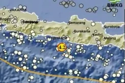 3 Gempa Susulan Guncang Bantul Yogyakarta