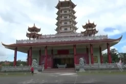 Keren! Tanjungpinang Miliki Pagoda Tertinggi di Indonesia