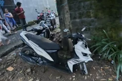 Konyol! 3 Roda Depan Motor Dicuri Secara Bersamaan