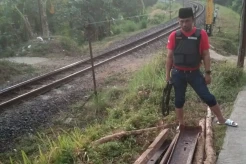 Aksi Maling Besi Penahan Rel Kereta di Garut Digagalkan Polisi, Jablay Cs Digulung