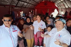 Gelar Aksi Nyata di Kapuk Muara, Perindo Ajak Warga Korban Kebakaran Bangkit