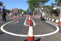 Selamat Tinggal Jalur Keramat Ujian SIM C Angka 8, Berubah Jadi Model Sirkuit