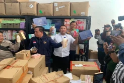 Bongkar Gudang di Batam, Polisi dan BPOM Sita Kosmetik Ilegal Senilai Rp1 Miliar