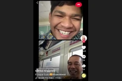 Presiden Jokowi ke David...