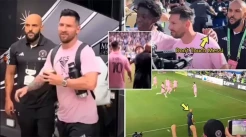 Viral! Aksi Pengawal Lionel Messi di Pinggir Lapangan Mirip Hakim Garis