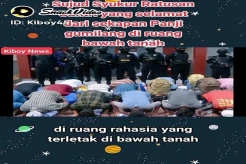 Hoaks! Video Ratusan Santri Al Zaytun Sujud usai Lepas dari Penyekapan Panji Gumilang