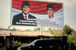 Heboh Baliho Capres Prabowo Berpasangan dengan Gibran Gemparkan Labuan Bajo