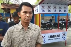 Dapat Bantuan Gerobak Gratis, Pedagang di Jepara: Terima Kasih Partai Perindo