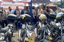 Belasan Kendaraan Dinas Polisi Tak Lulus Uji Emisi