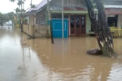Ratusan Rumah di Bobong dan Wayo Maluku Utara Diterjang Banjir