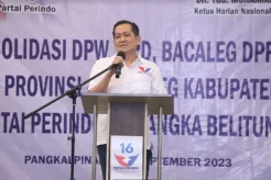 Perindo Bangka Belitung Sosialisasi KTA Berasuransi kepada Kader