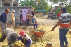 Bangun Talut di Sugihmanik Grobogan, Warga: Terima Kasih Perindo Sudah Membantu