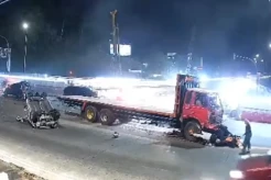 Inilah Detik-detik Tabrakan Maut yang Terekam CCTV di Exit Tol Bawen