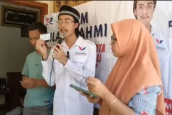 Gelar Sosialisasi Langsung di Rumah-rumah Warga, Ini Tujuan Bacaleg Perindo Muhammad Irfan Syauqi